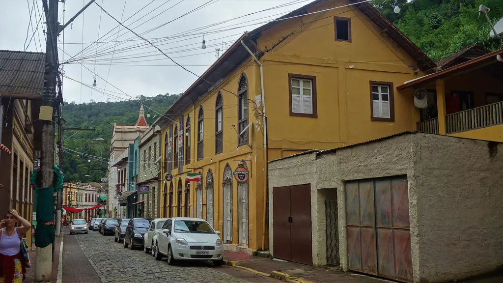 Centro histórico de Santa Teresa Rua do centro histórico de Santa Teresa (ES)