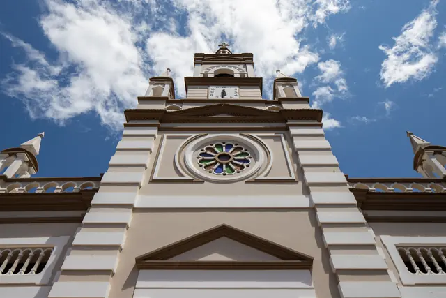 Fachada da Igreja Matriz de Santa Teresa (ES)
