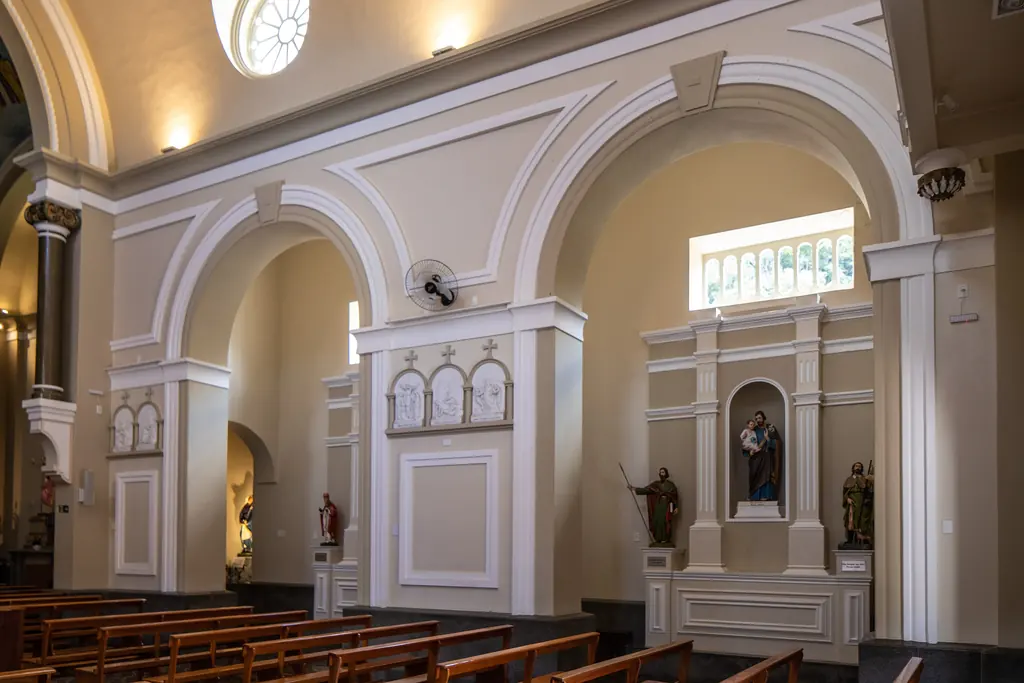 Interior da Igreja Matriz de Santa Teresa