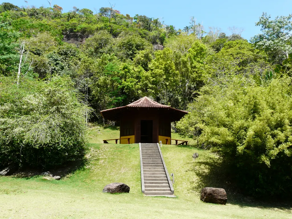 Templo do Mosteiro Zen Morro da Vargem, em Ibiraçu